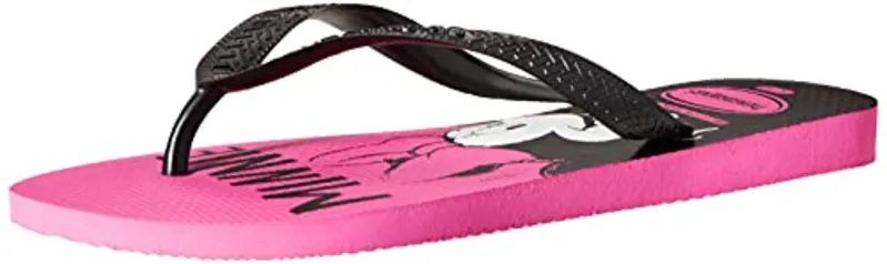 Chinelo Top Disney, Havaianas, Adulto Unissex, Rosa Flux