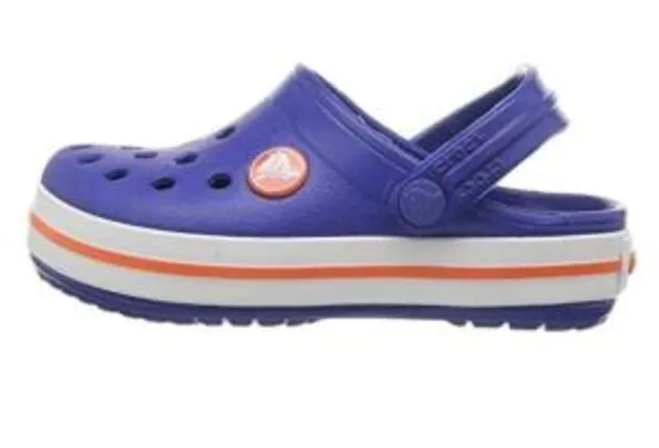 Sandália Crocband Kids, Crocs, Criança Unissex, Cerulean Blue, 24/25 | R$72