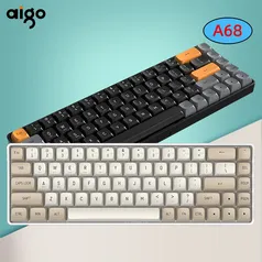 [PRIMEIRA COMPRA R$121] Teclado Mecânico Sem Fio Aigo Bluetooth