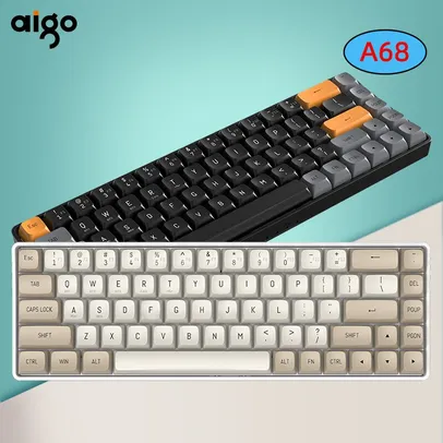 [PRIMEIRA COMPRA R$121] Teclado Mecânico Sem Fio Aigo Bluetooth