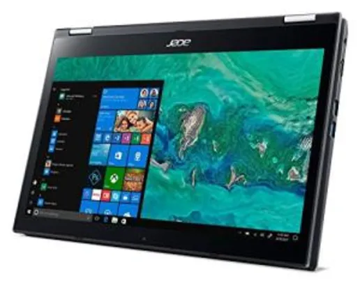 Notebook 2 em 1 Acer Spin 3, SP314-51-53A3 - 44812, Intel core i5 8250U, 8GB RAM, HD 1TB, tela 14", Windows 10 - R$3.356