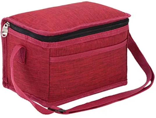 Bolsa Térmica Necessaire Academia Marmita Fitness Mamadeira (Vermelho)