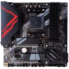  Placa Mãe Biostar Racing  B550GTQ, Chipset B550, AMD AM4, DDR4