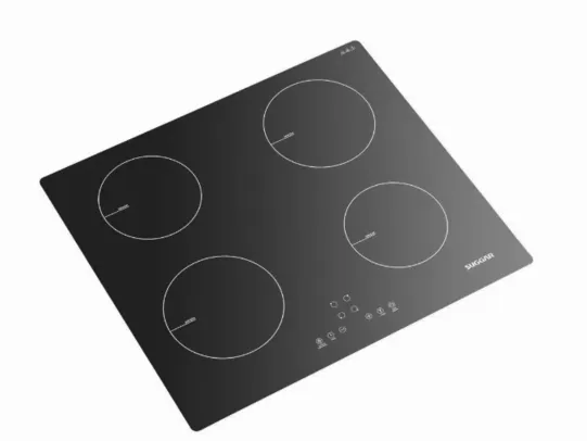 Fogão de Mesa Cooktop de Indução 4 Zonas de Aquecimento Suggar - 220V