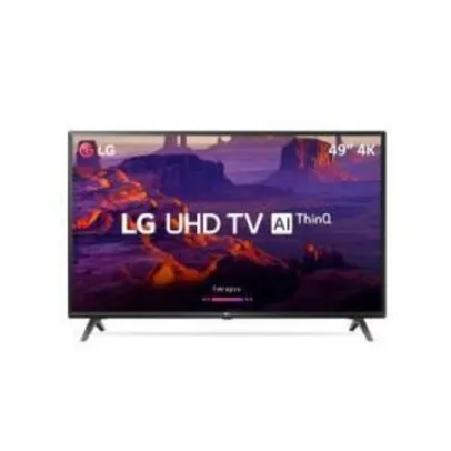 Smart TV LED 49" LG 49UK6310 Ultra HD 4K - R$ 1.599