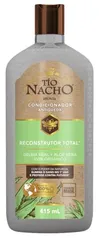 Tio Nacho Condicionador Reconstrutor Total com Aloe Vera para reparação total, 415ml, Elimina e proteje contra os danos