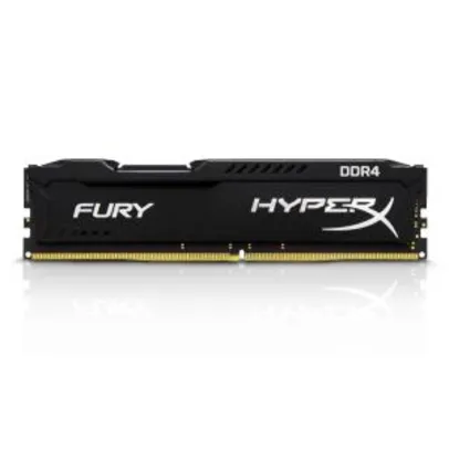 Memória Para Pc 16GB 2666MHz DDR4 HyperX Fury CL16 R$289