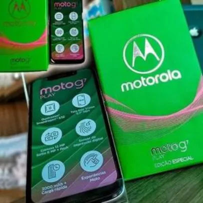 Smartphone Motorola Moto G7 Play Edição Especial 32GB Dual Chip