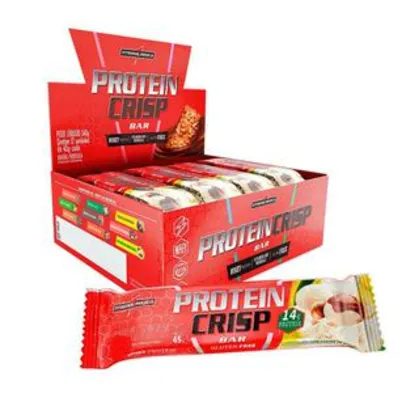 Protein Crisp Bar Caixa 12 un Integral Medica - Barra de Proteina - INTEGRALMÉDICA