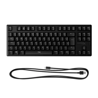 Teclado Mecânico Gamer HYPERX Alloy Origins Core Red HX-KB7RDX-BR