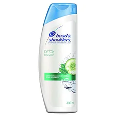 [Rec] Head & Shoulders - Shampoo Detox da Raiz, Shampoo Anticaspa, Limpa e Hidrata, Controle 400 ml