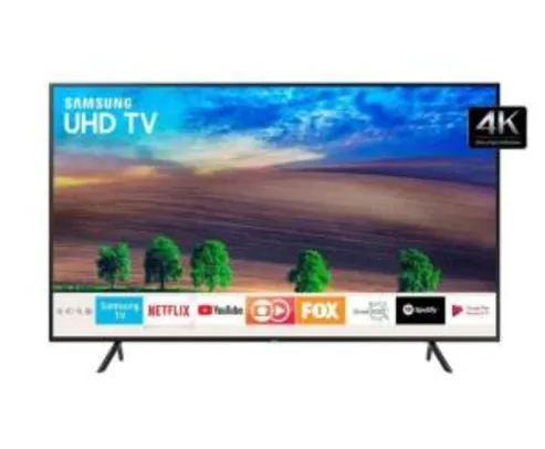 [Retirada em Loja] Samsung Un50nu7100 - Tv Led 50" Smart Tv 4K | R$1619 [AME 1587]