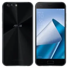 ASUS ZenFone 4 6GB/64GB PretoTela: 5,5" Full HDCâmera: Dual: 12MP + 8MP / 8 MPMemória: 64 GB / 6 GBConectividade: 4G