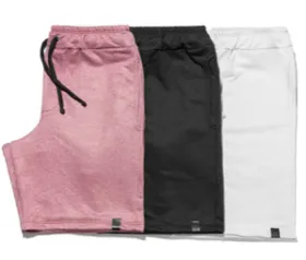 Kit 3 Bermudas Moletom Masculina ANARHU | R$90