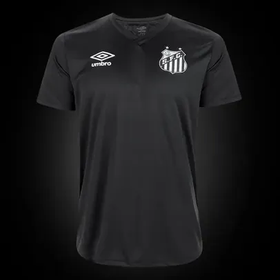 Camisa Santos Black Edição Limitada 21/22 s/n Torcedor Umbro Masculina - P