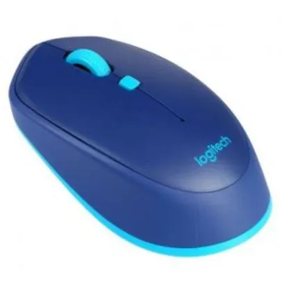 Mouse Óptico Logitech Bluetooth Sem Fio M535 Azul - R$90