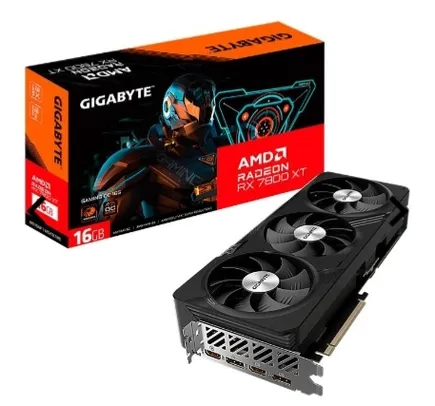 Placa de Video Gigabyte Radeon RX 7800 XT Gaming OC, 16GB, GDDR6, 256-bit, GV-R78XTGAMING-OC-16GD