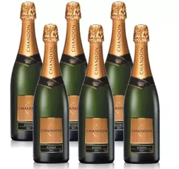 Kit 06 Unidades Espumante Chandon Réserve Brut 750ml