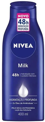 [PRIME/3 unidades] Nivea Hidratante Desodorante Milk, 400ml | R$19