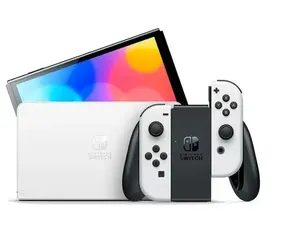 Console Nintendo Switch Oled com Joy-Con, Branco - HBGSKAAA2