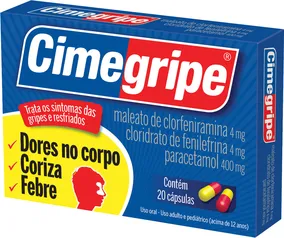 Cimegripe Com 20 Comprimidos 