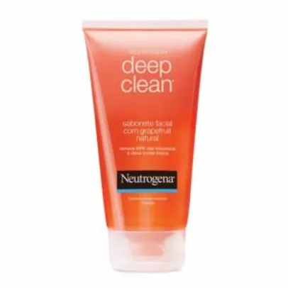 Sabonete Liquido Facial Neutrogena Deep Clean Grapefruit 150g | R$12