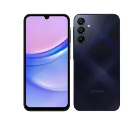 Smartphone Samsung Galaxy A15 A155m, Tela 6.5 Polegadas, câmera traseira Tripla,câmera frontal 13mp, 4GB, 128GB