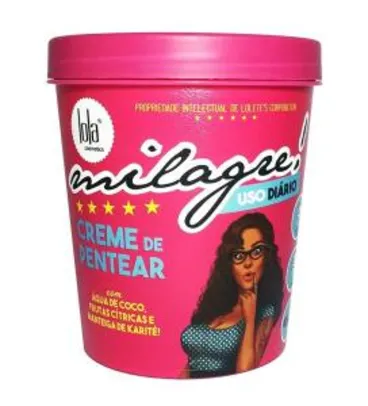 Creme de Pentear 450G Milagre - Lola Cosmetics