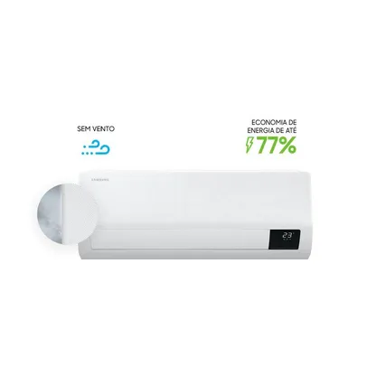 Ar Condicionado Split High Wall Digital Inverter Samsung WindFree Quente e Frio 9000 BTUs 220V | R$1954