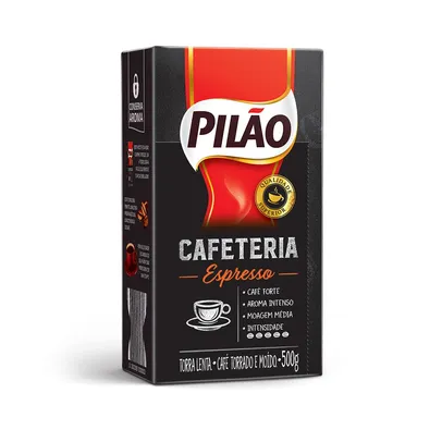 Café Pilão Cafeteria Espresso Vácuo 500g