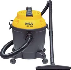 Aspirador de Pó e Água, 18L, 1000w, 110v, Kala R$ 157