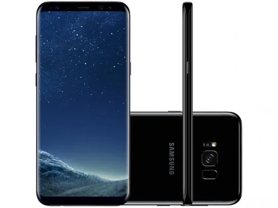 Smartphone Samsung Galaxy S8+ 64GB Preto Dual Chip - 4G Câm. 12MP + Selfie 8MP Tela 6.2” Quad HD por R$ 1999
