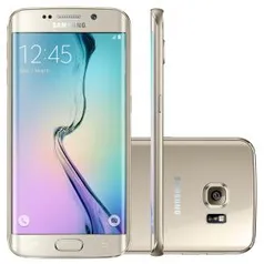 Smartphone Samsung Galaxy S6 Edge G925I, Octa Core 1.8Ghz, Android 5.0, Tela 5.1, 32GB - Dourado - R$ 1.599,90