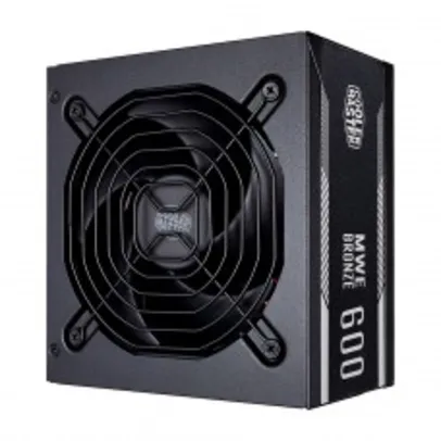 Fonte Cooler Master MWE, 600W, 80 Plus Bronze, PFC Ativo, MPX-6001-ACAAB-US