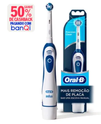 [BanQi R$34,95] Escova Dental Elétrica Oral-B Pro-Saúde Power 