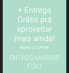 [UBER EATS] R$5 de desconto e entrega grátis