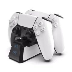 Carregador duplo para controle de PS5 - sem fio | R$79