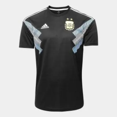 Camisa Seleção Argentina Away 18/19 s/n° - Torcedor Adidas Tam. P | R$100