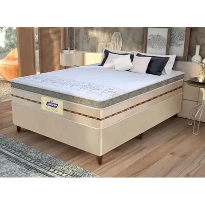 Base Cama Box Casal 138x188x27cm