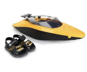 Sandália Batman Iate Batboat Infantil - R$50