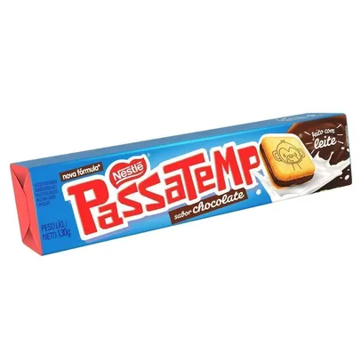[Regiões selecionadas] Biscoito NESTLÉ Passatempo Recheado de Chocolate Pacote 130g (Leve 4 pague 3) | R$1,27