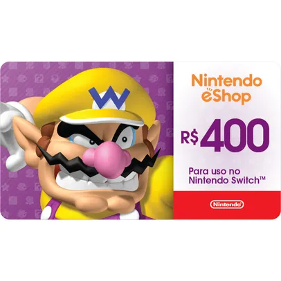 Gift Card Nintendo R$400