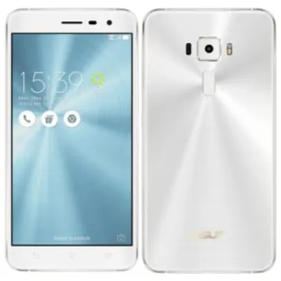 Smartphone Asus Zenfone 3 Branco 4G Tela 5.5, Android™ 6.0, Câm 16Mp, 64Gb - R$ 1.091,55