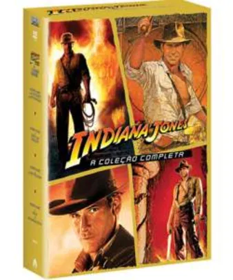 [SUBMARINO] DVD Quadrilogia Indiana Jones por R$ 22