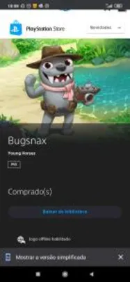 Bugsnax GRÁTIS Assinantes da plus (PS5)