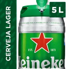 Cerveja HEINEKEN Barril 5 Litros por R$ 60