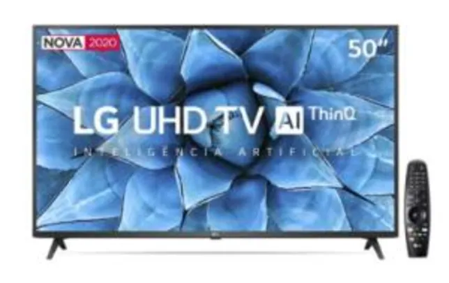 Smart TV LED 50" UHD 4K LG - R$2374