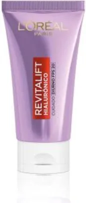Creme diurno Revitalift Hialurônico tubo 25g, L'Oréal Paris, 25g R$20