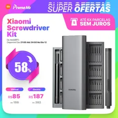 Kit Chave de Fenda Eletrica Xiaomi [Começa 21:00h Hoje]