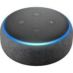 Echo Dot (3ª Geração) com Alexa, Amazon Smart Speaker Preto